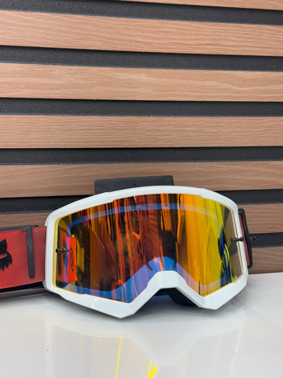 Fox Racing Main Hello Future Goggles - White/Red