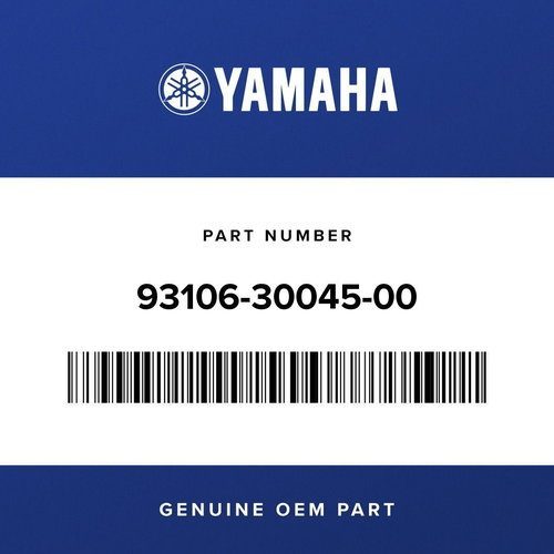 GENUINE OEM YAMAHA OIL SEAL YZ125 YZ250 TENERE 700 2000-2026 93106-30045-00