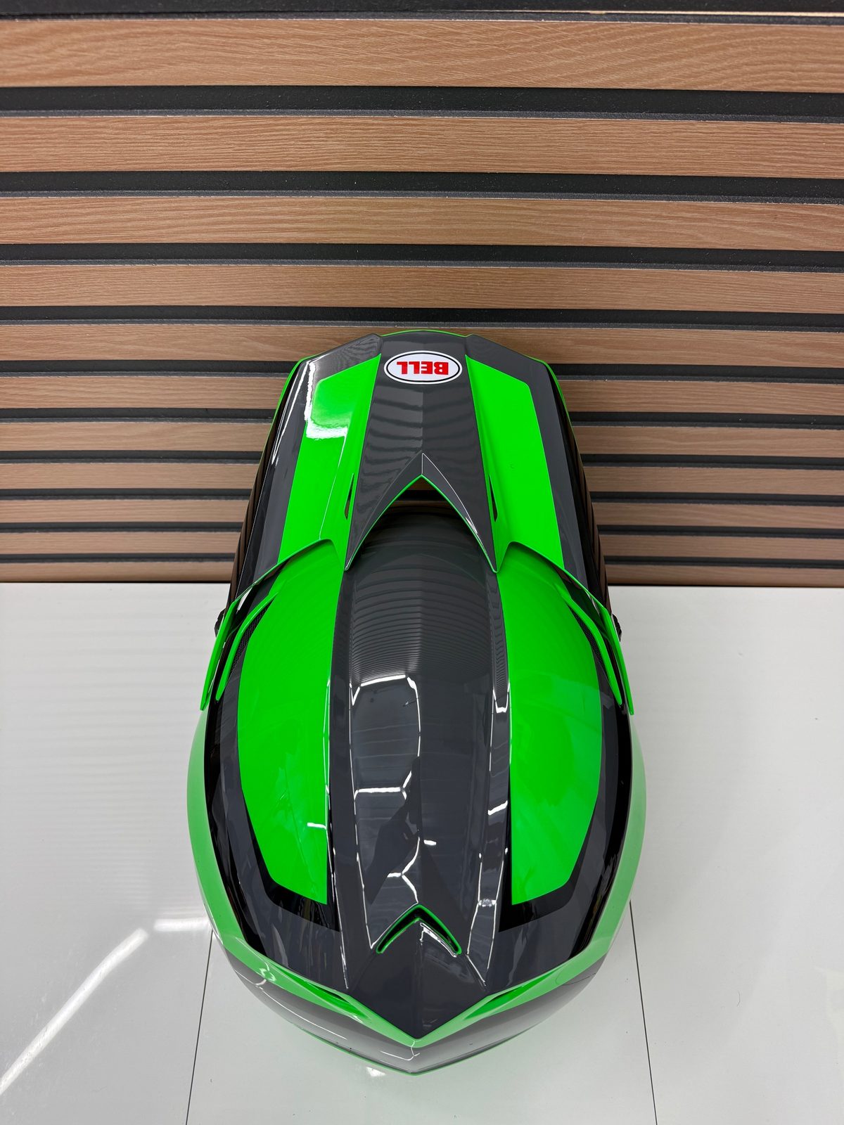 New Bell MX-10 MIPS Dyno Helmet Green / Black - Size XL