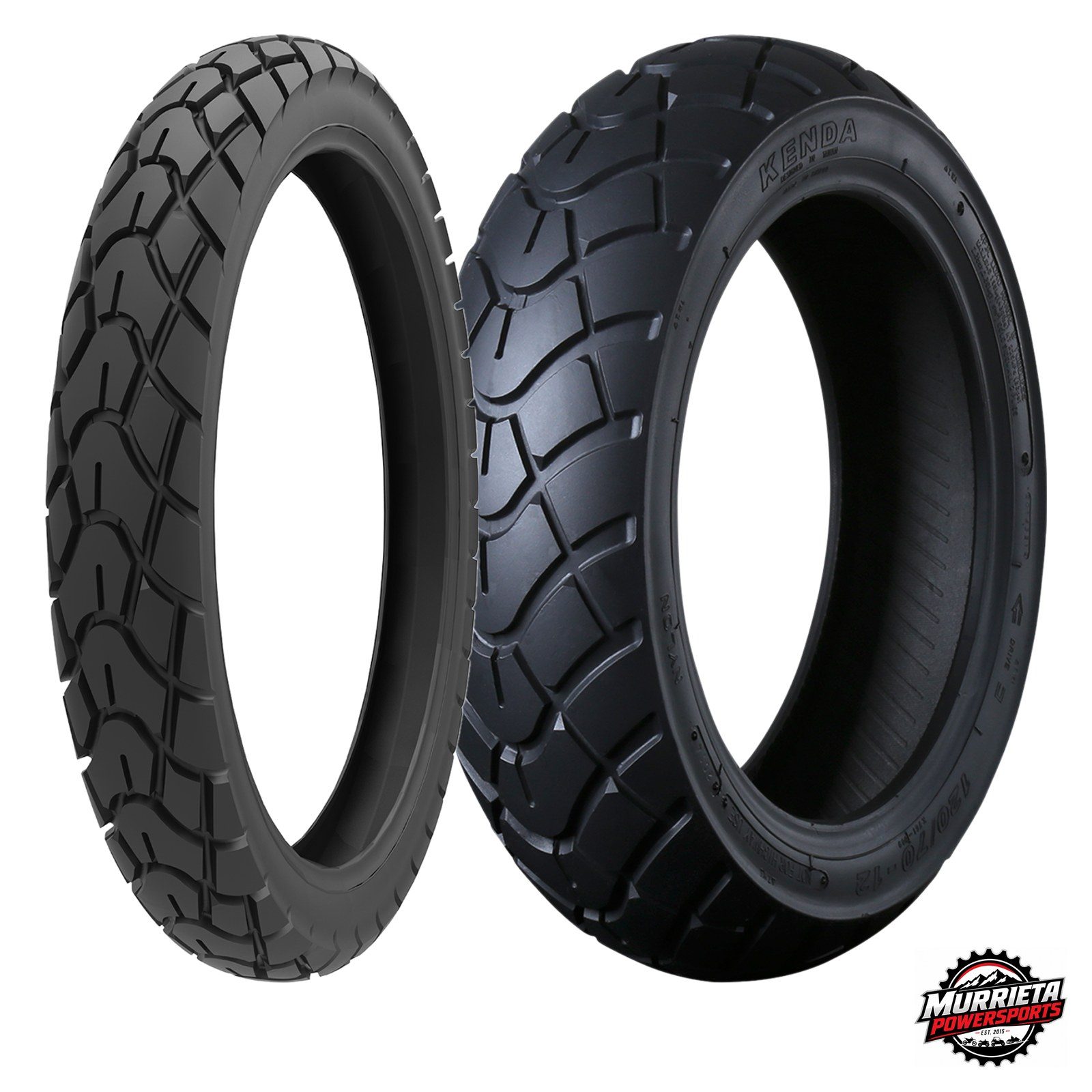 Kenda K761 100/90-19 Front 130/90-16 Rear Dual Sport Tire Set
