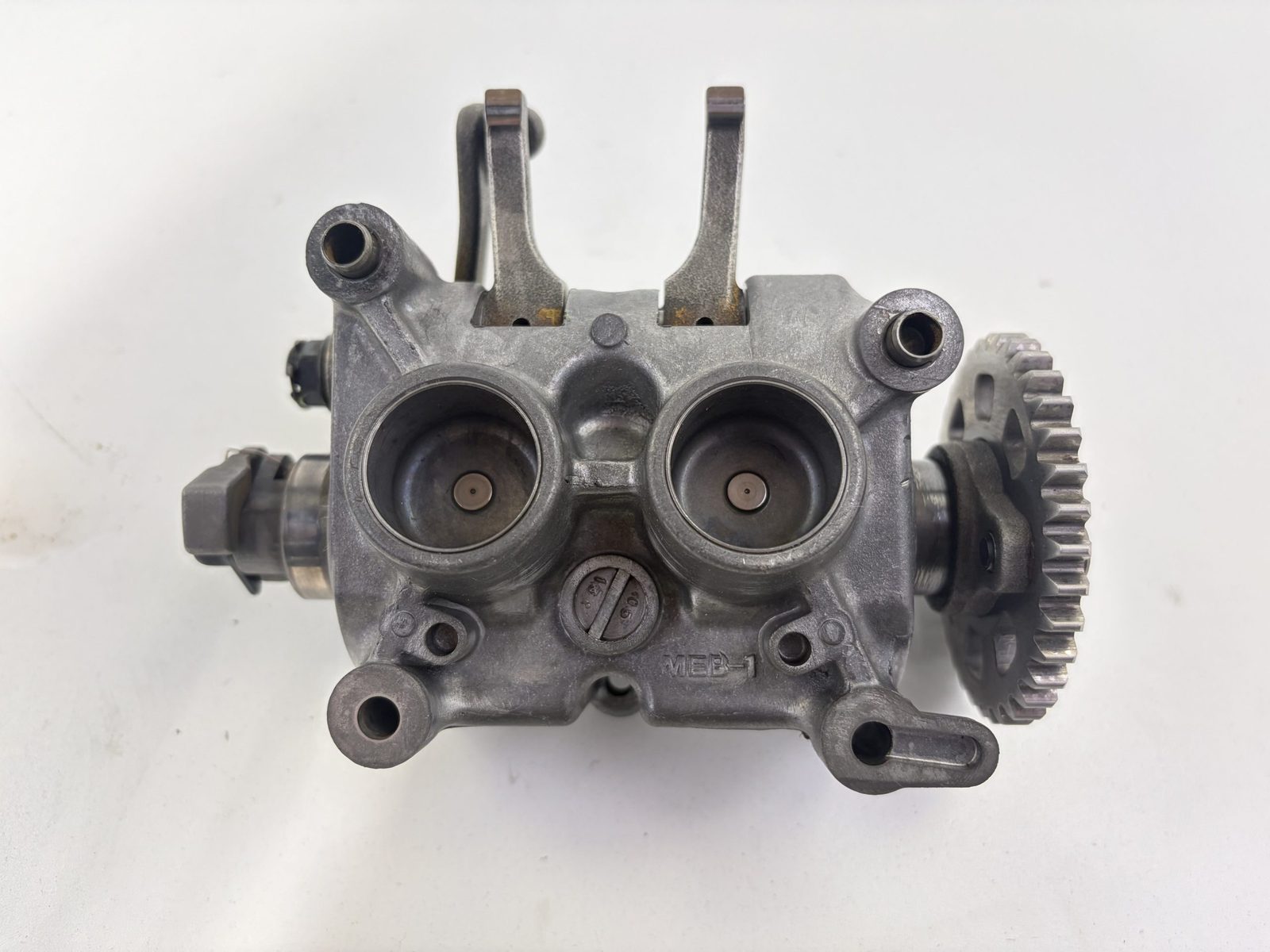 2004 Honda CRF450R | OEM | Camshaft Holder Assembly with Cams and Rockers - 12240-MEB-771