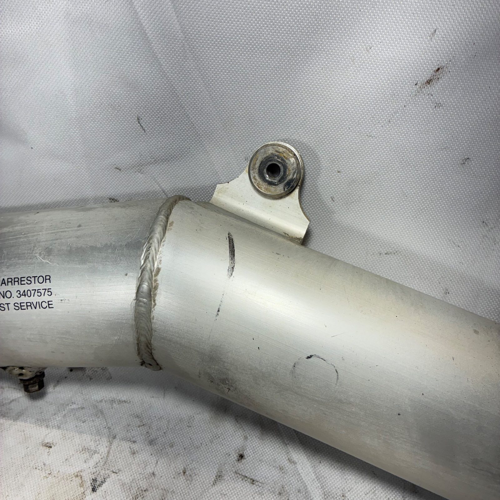 1996 KTM 300 EXC Exhaust Silencer Complete Assembly