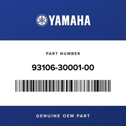 GENUINE OEM YAMAHA OIL SEAL YZ250 WR250F WR450F 2004-2020 93106-30001-00