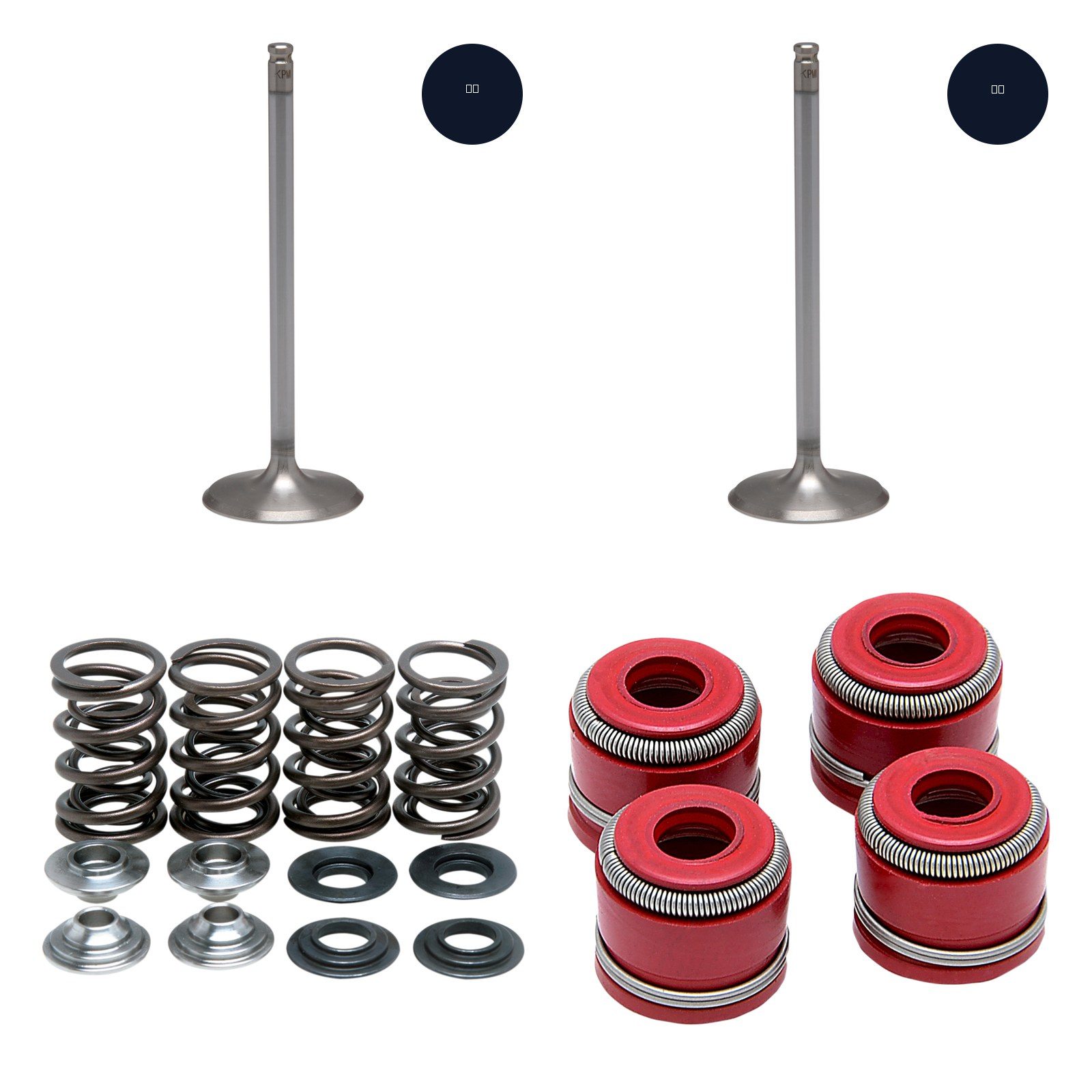 00-19 Suzuki DRZ400S DR-Z 400S Kibblewhite Valves Springs Seals Kit
