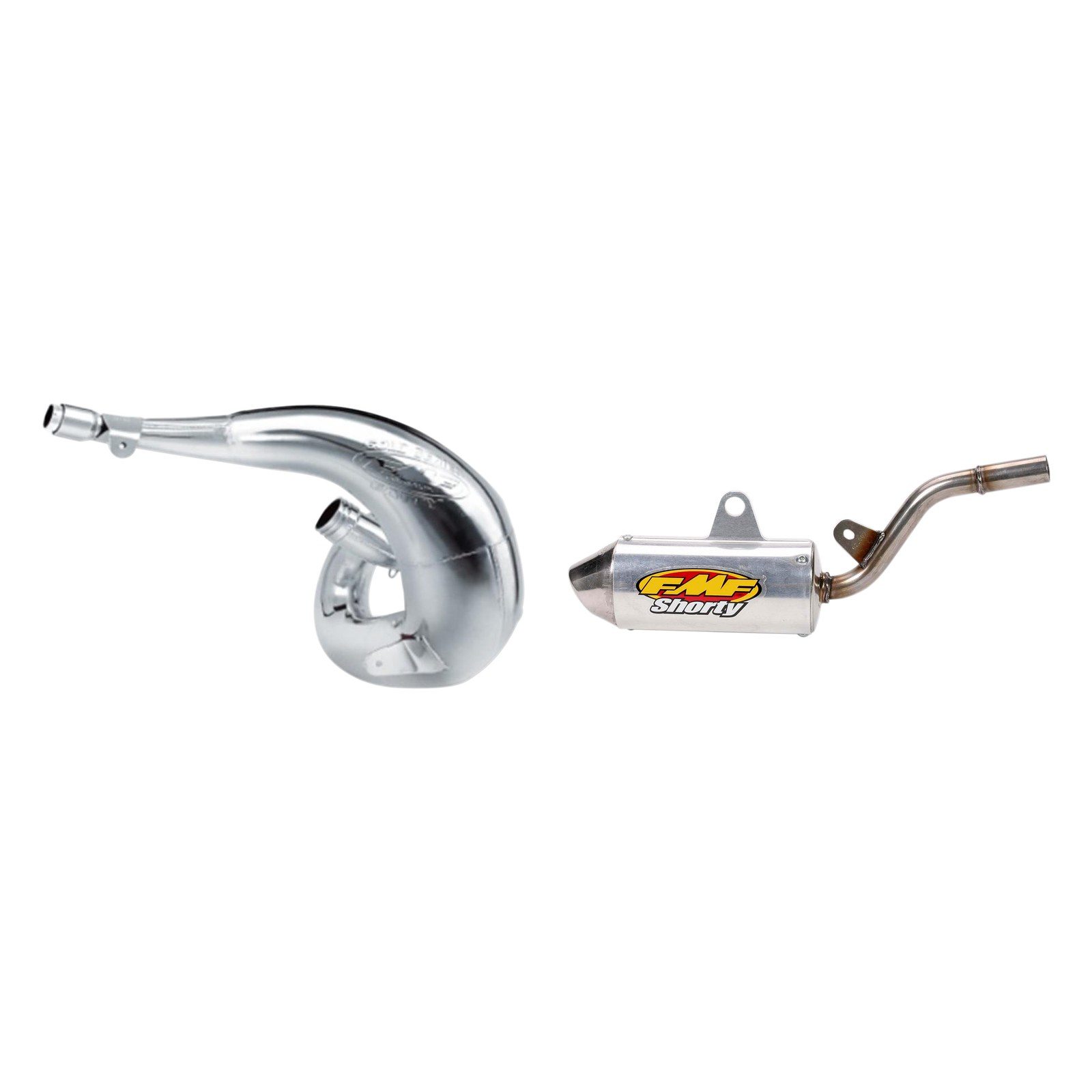FMF Fatty Exhaust Pipe PowerCore 2 Shorty 2014-2026 Kawasaki KX85 Exhaust Kit