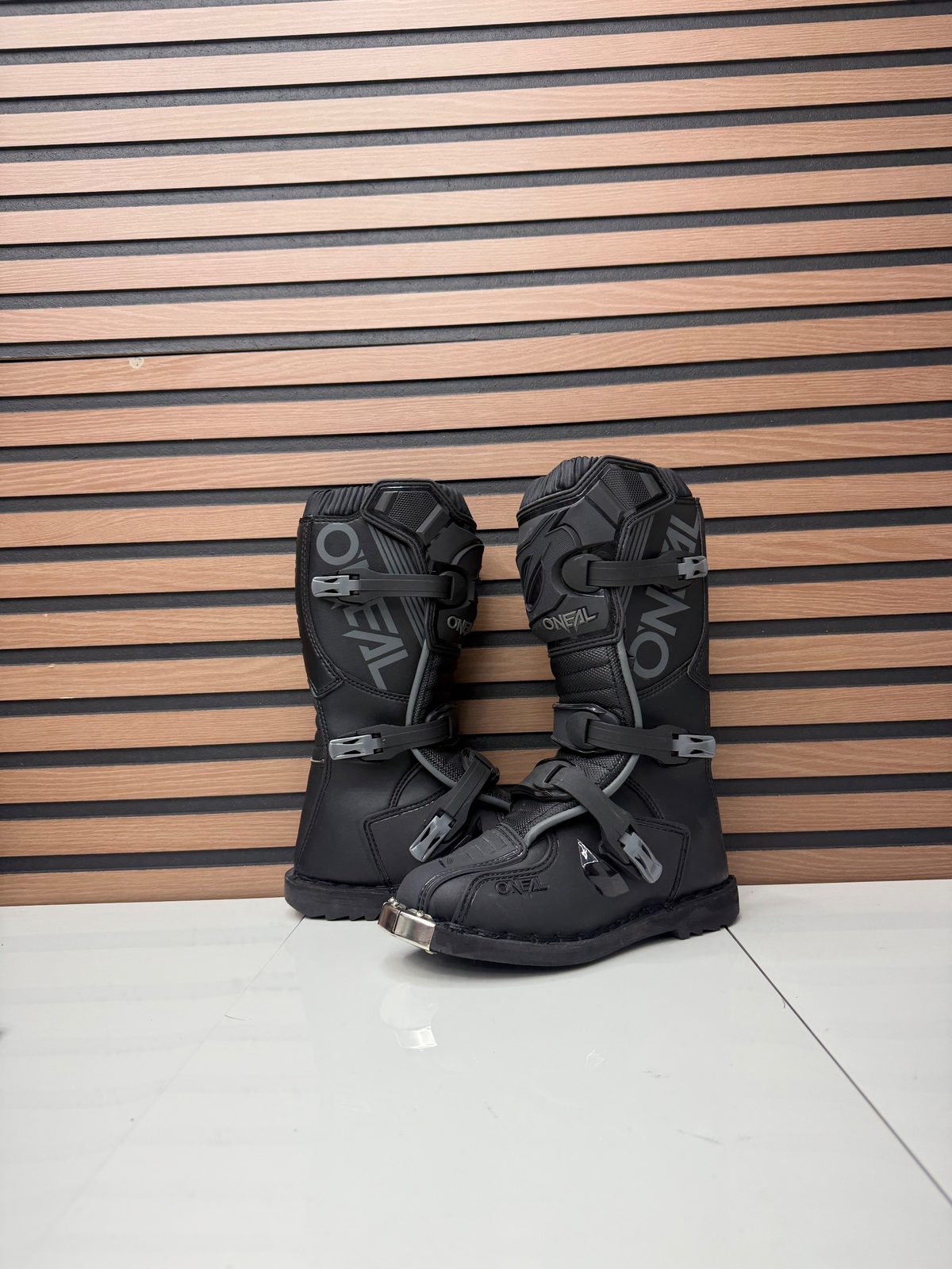 Open Box - O'Neal Element Youth Motocross Boots Black - Size 4 MX Dirtbike Boots