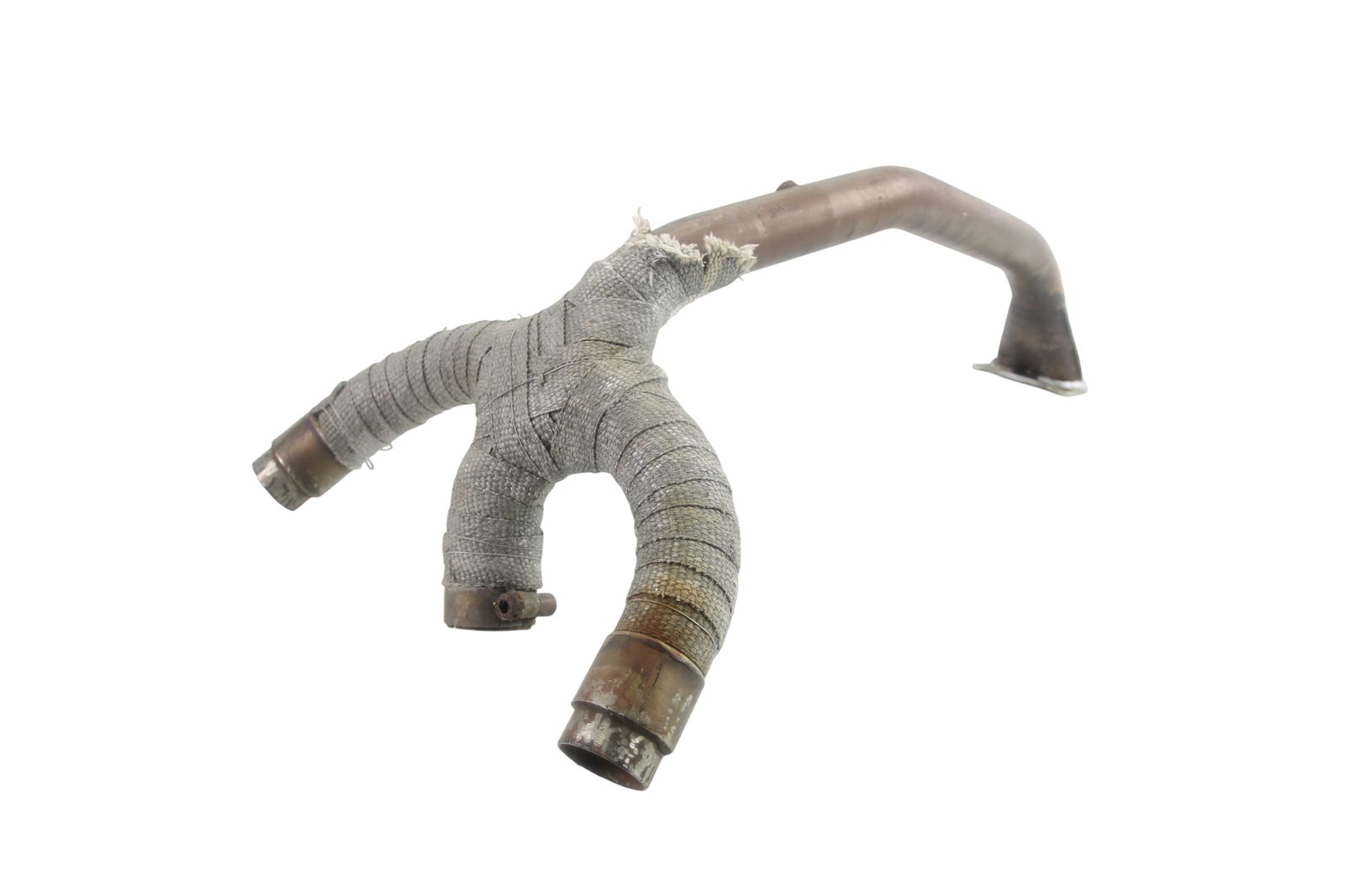 Ducati 851 888 Exhaust Header Head Pipe Manifold Y Collector OEM - 57010021C