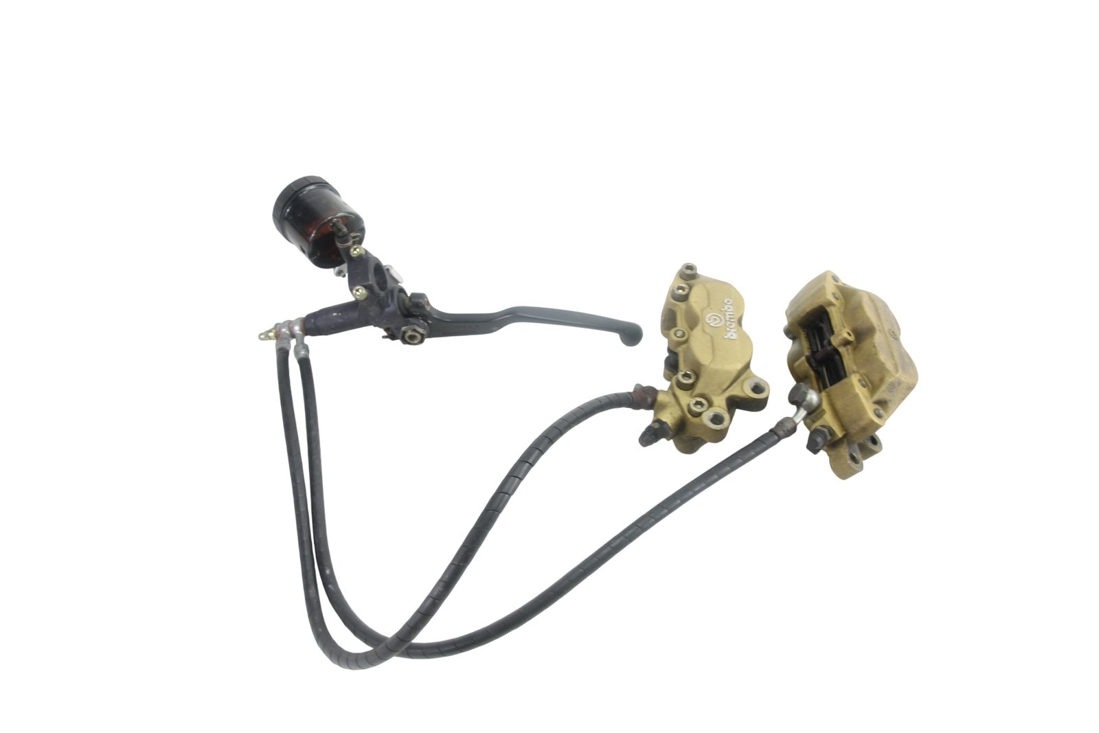 1992 Ducati 851 Sport Front Brake Master Cylinder Calipers Lines Complete Set