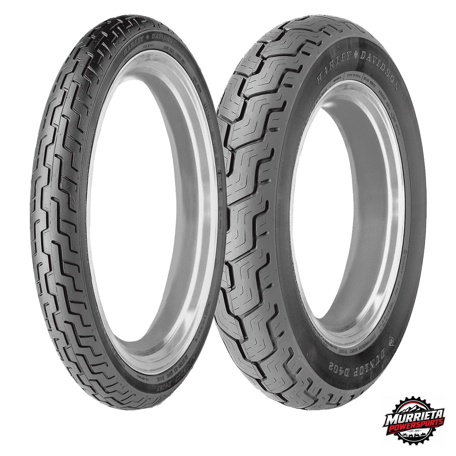 Dunlop D402 MT90B16 Front Rear Tire Set Motorcycle Tires Harley Davidson