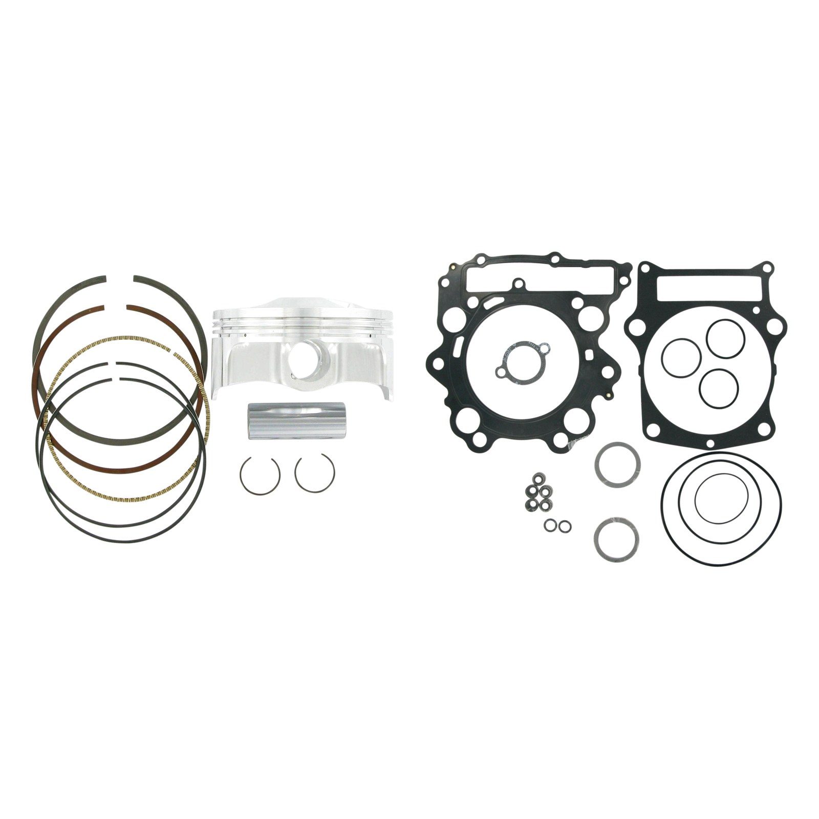 02-04 Yamaha Grizzly 660 YFM660F 100mm Wiseco Piston Moose Top End Gasket Kit