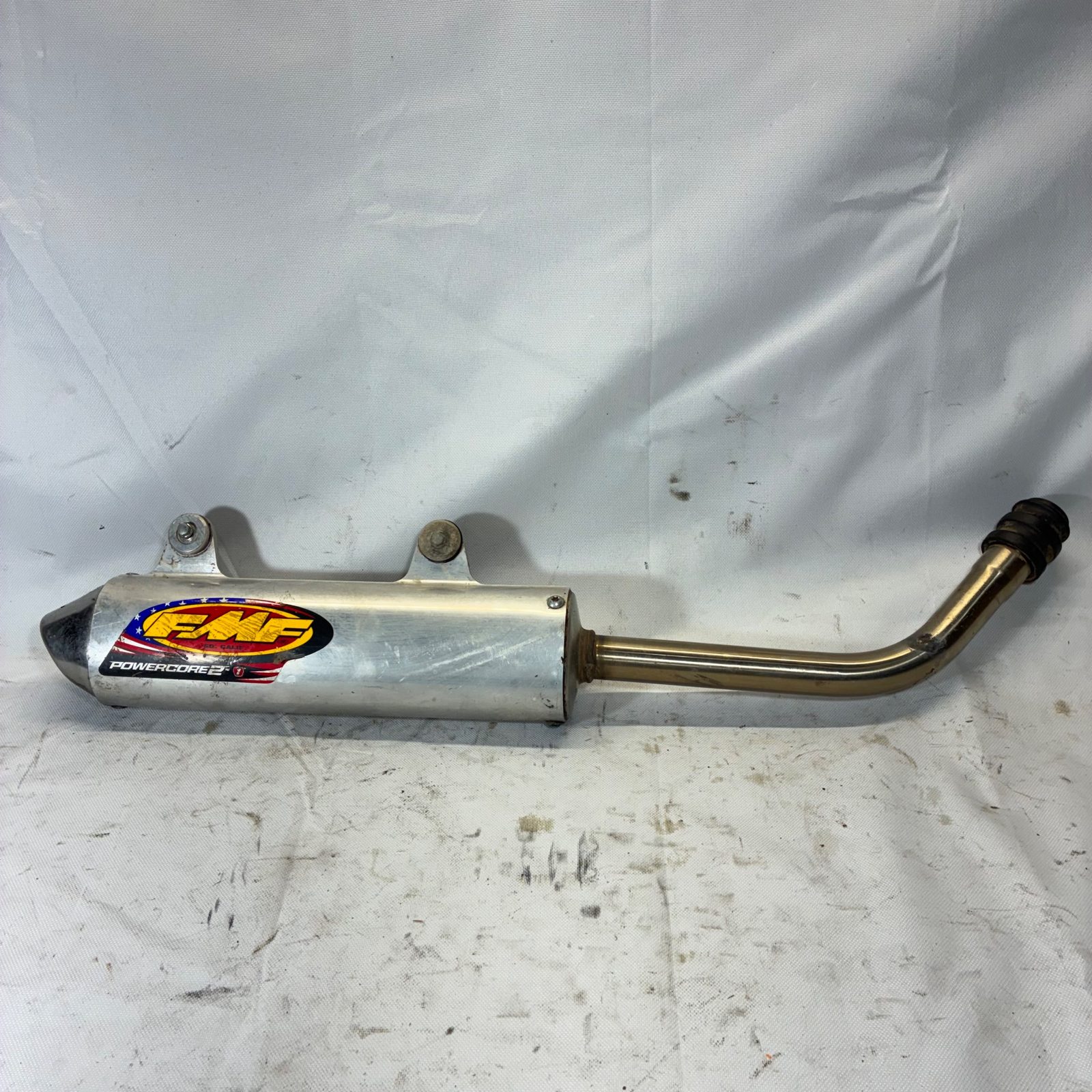 2006 KTM 250 EXC FMF Powercore 2 Exhaust Silencer with Pipe