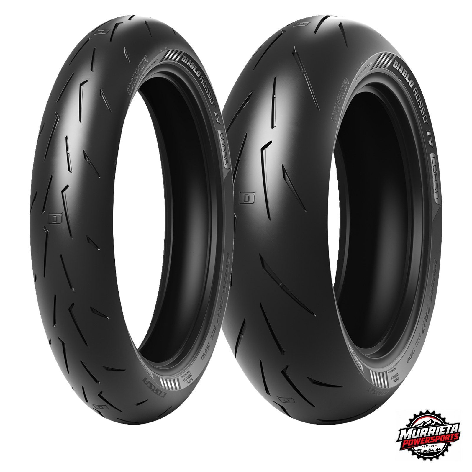 Pirelli Diablo Rosso™ IV Corsa 120/70ZR17 Front 190/55ZR17 Rear Tire Set