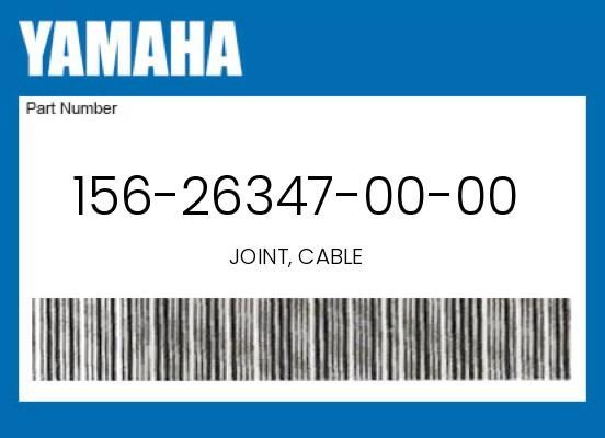 1965-1985 Yamaha IT YZ XT Cable Joint Genuine OEM 156-26347-00-00