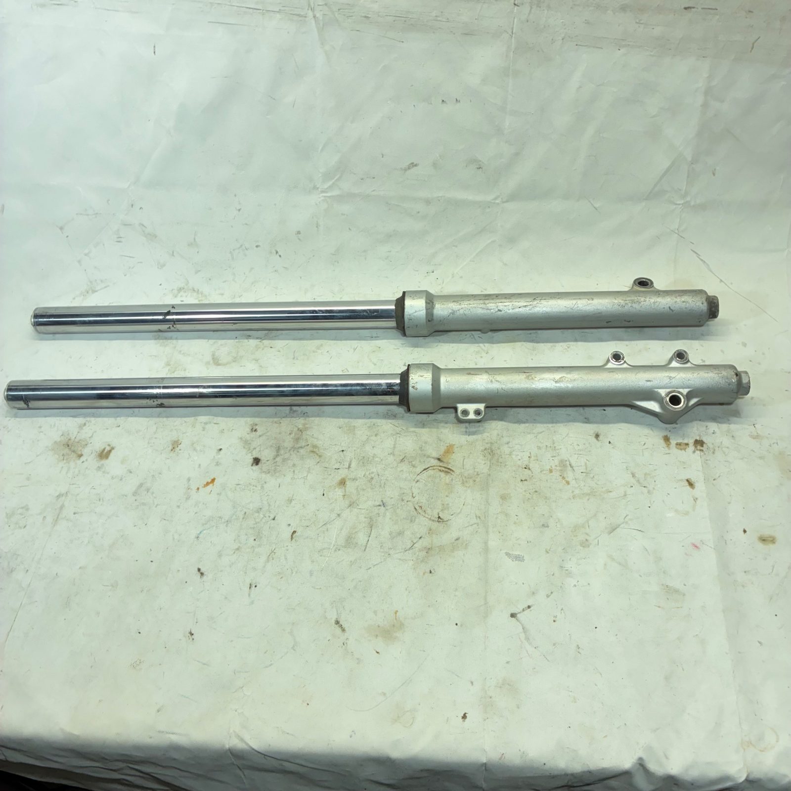 2003 Kawasaki KX65 OEM Front Forks Left Right Fork Tubes Lowers - K154-00-L - 44037-1397