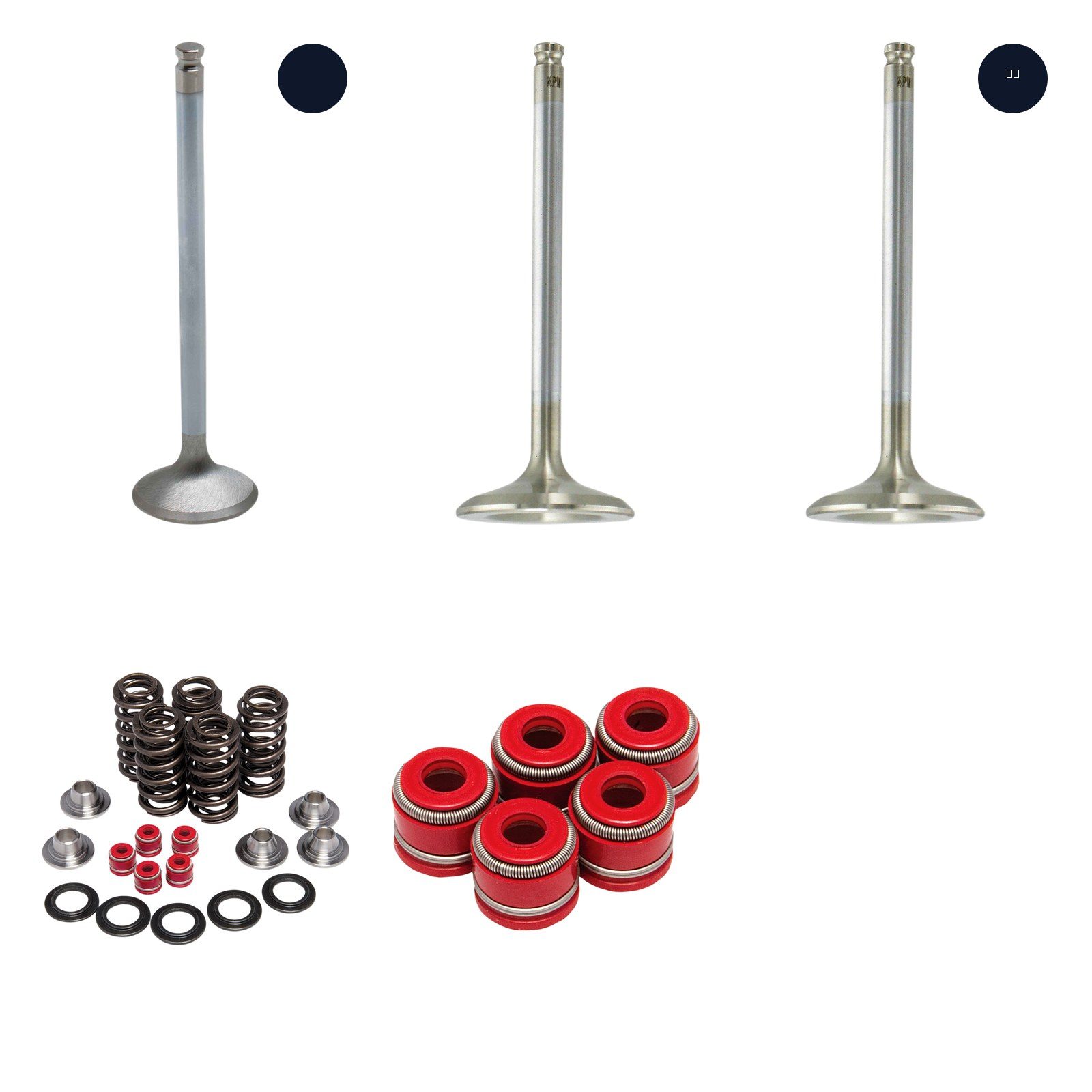 09-18 Yamaha YFZ450R YFZ 450R Kibblewhite 5 Valves Springs Seals Kit