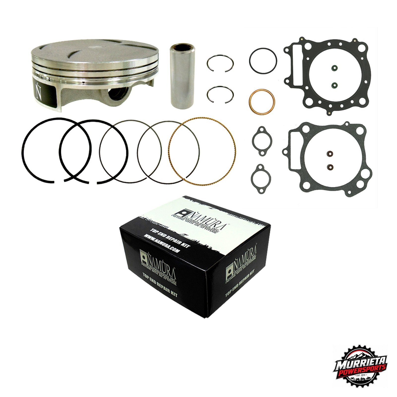2006-2014 Honda TRX450ER Electric Start Namura Top End Kit 186-1046