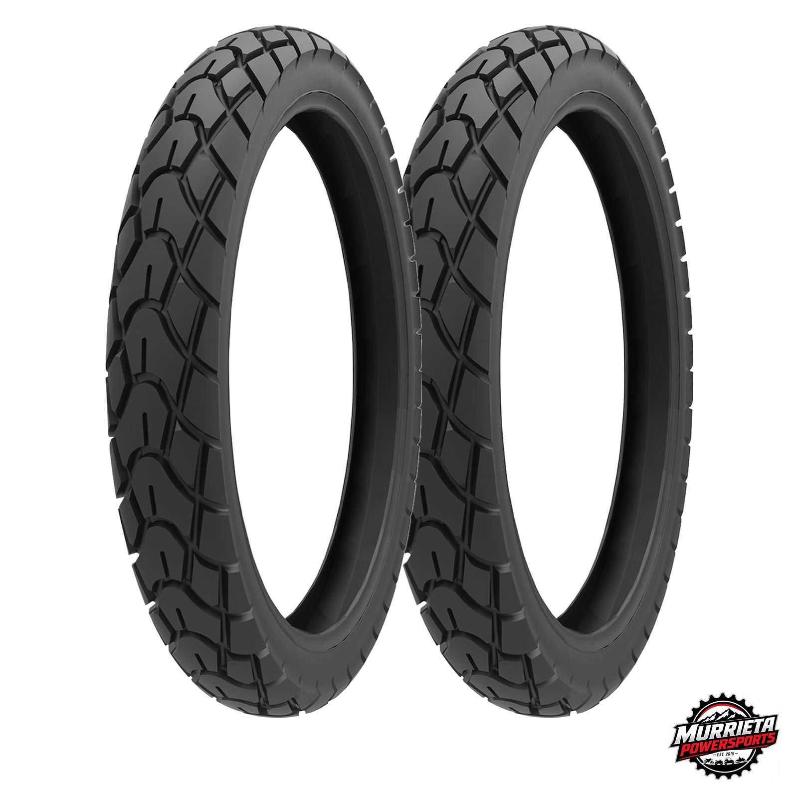 Kenda K761 100/90-19 Front 120/90-17 Rear Dual Sport Tire Set