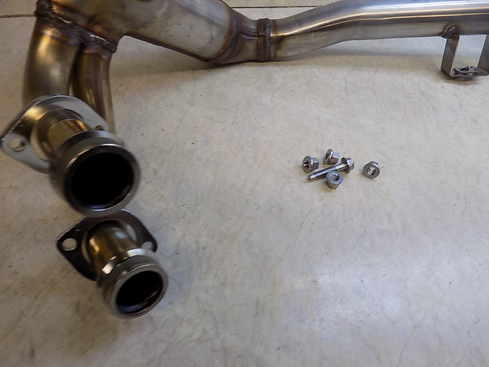 2026 Yamaha Tenere 700 OEM Exhaust Header Head Pipe with Hardware