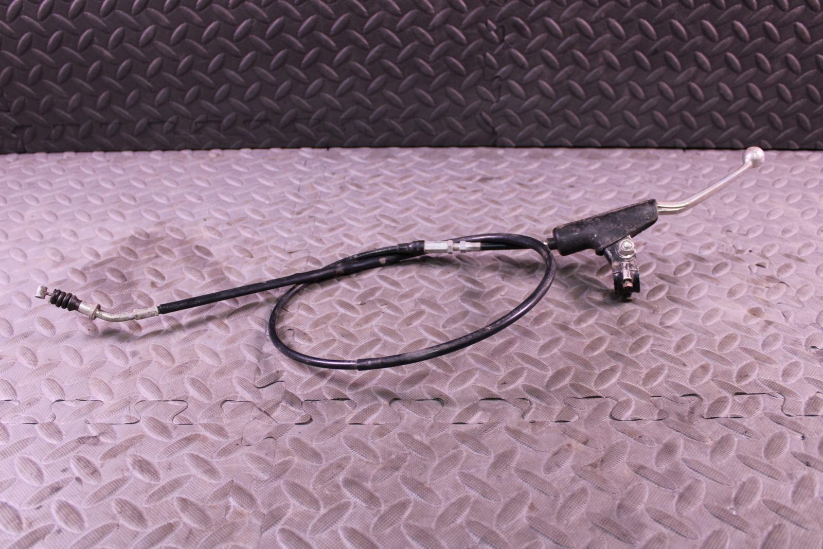 1989 Yamaha YZ250 OEM Clutch Lever With Cable Assy 4EW-26335-00-00